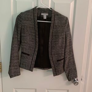 Black and white jacket